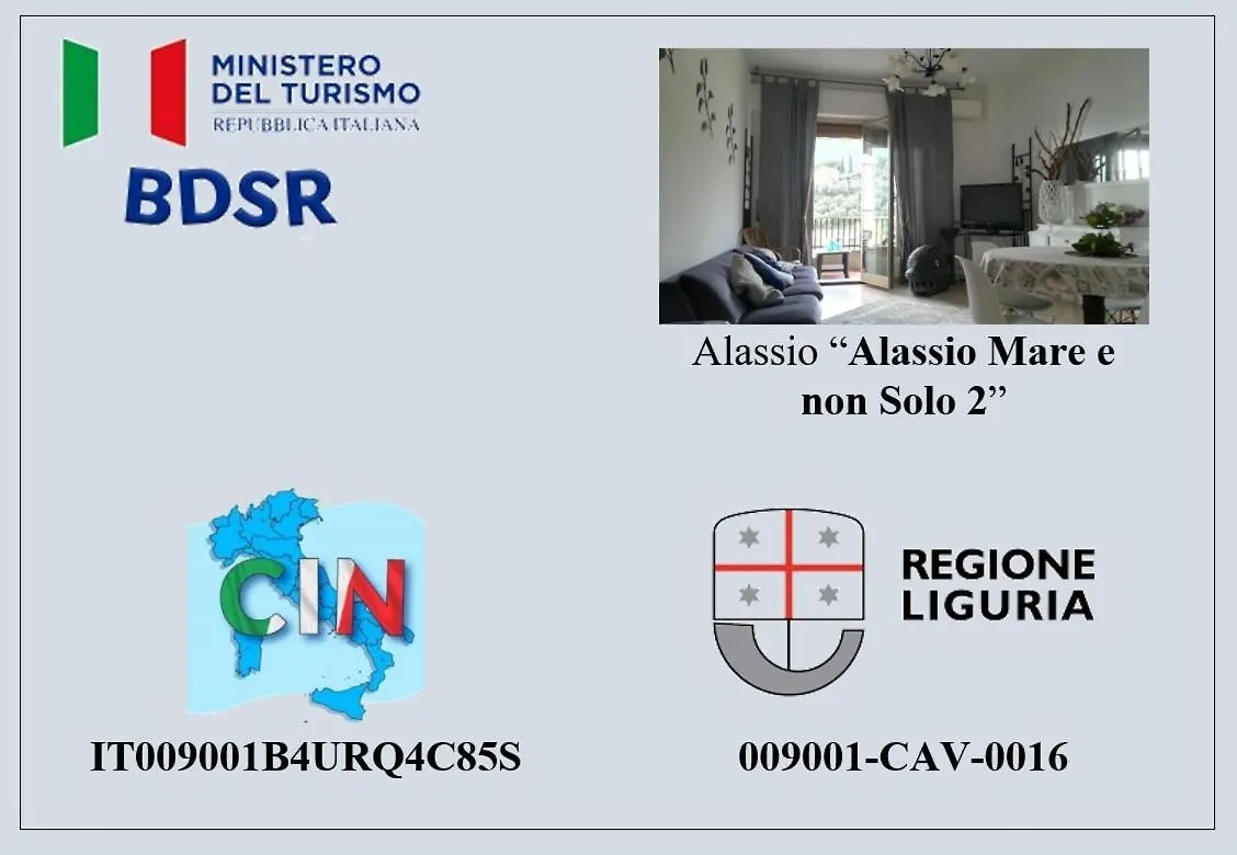 Apartmán Alassio Mare E Non Solo 2 Itálie